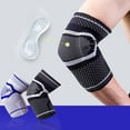 thumbnail image 5 of Protector de codo deportivo, funda protectora de silicona para ciclismo, baloncesto, tenis, gimnasios, 5 of 5