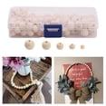 thumbnail image 4 of Loose Wooden Beads Jewelry Making Bracelet DIY 3mm Hole 14/12/10/6/8mm Wood Bead Crafting, 4 of 9