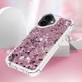 thumbnail image 5 of MYKOMI Bling Glitter Case for Apple 17, Soft TPU Sparkly Flowing Liquid Floating Clear Case for Women Girls Cover for iPhone 17, 5 of 7