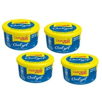California Scents Cool Gel Newport New Car Scent - The Car Air Freshener with Cool Gel Technology - Long-Lasting Odor Eliminator and Auto Air Freshener for Cars, 4 Packs