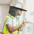 thumbnail image 6 of vlrwzc Construction Safety Reflective Hard Hat Neck Shield Helmet Sun Shade Reflective Stripe Kit Summer Sun Protection Prevent Sunburn, 6 of 7