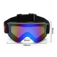 thumbnail image 2 of Motorcycle Goggles Motorbike Goggles Vintage Scooter Dust Glasses for Ridding Motorcross Classes Goggles, 2 of 8
