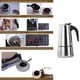 thumbnail image 5 of Cafetera Moka Con Filtro Acero Inoxidable Cafetera Italiana Moka (200ml), 5 of 8