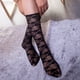 thumbnail image 4 of Calcetines de malla con encaje de flores de tubo medio para mujer, calcetines bajos de jacquard frescos, calcetines de estilo japonés, calcetines finos de verano, 4 of 6