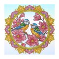 thumbnail image 1 of Parte especial en forma de taladro cristal diamante pintura flor pájaro DIY obra de arte regalo Likrtyny Arte deco, 1 of 9