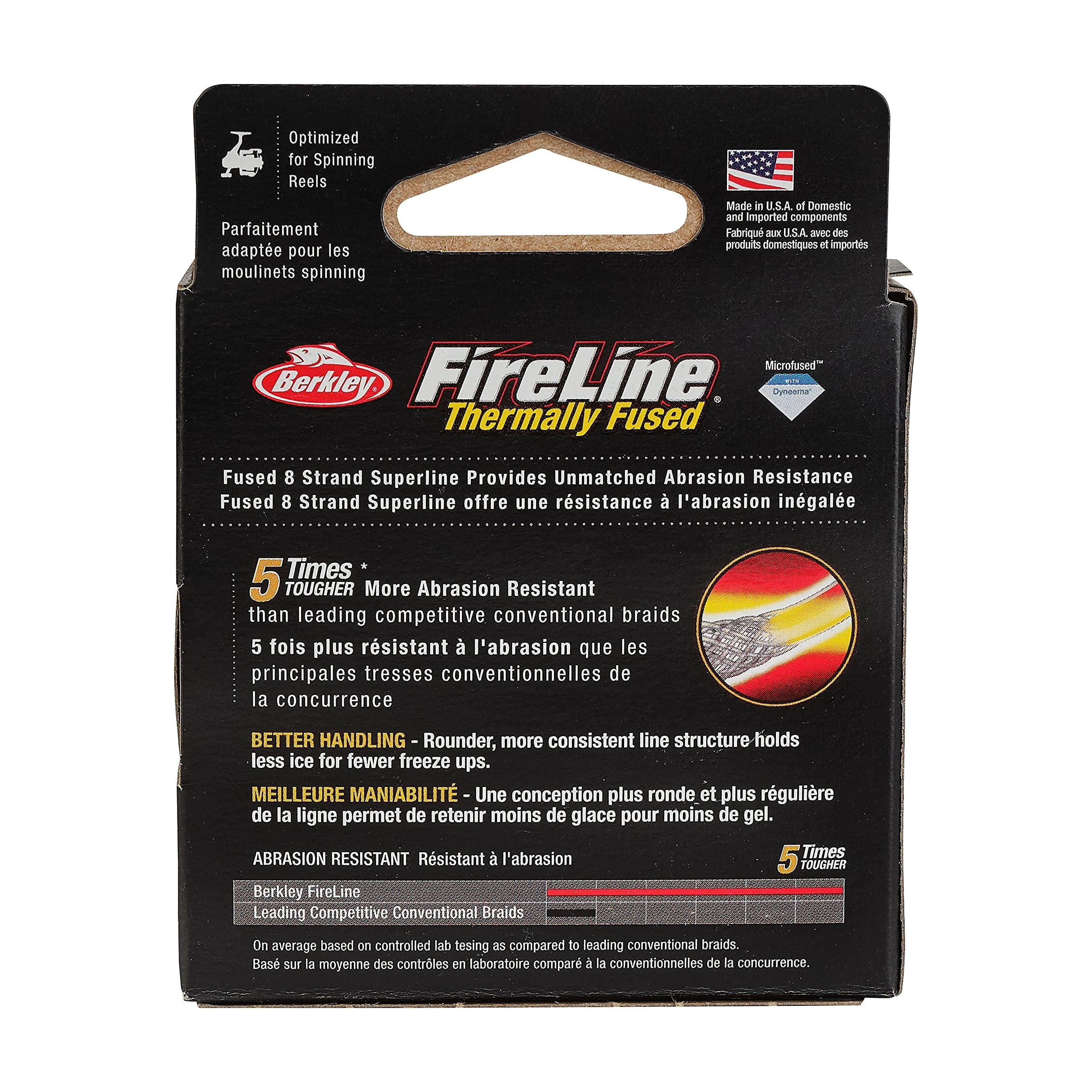 Berkley FireLine® Fishing Line, Smoke, 3 lb Test Strength, 50 yd