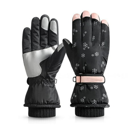 

Winter Ski Snow Gloves for Men Women Youth Touchscreen & Waterproof Cold Weather Hand Warming Gloves Winter Work Gloves