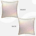 thumbnail image 3 of Kll Glitter Light Pearl Decorative Throw Pillow Covers Velvet Soft For Couch Sofa Bedroom Living Room Outdoor -16"X16", 3 of 8
