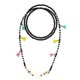 thumbnail image 3 of Cadena para gafas, cadena para gafas de sol, collar, cadena negra, elegante para mujer, correa para gafas de sol para regalo de fiesta, viajes en la, 3 of 9