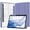 Purple, variant on KOMI is suitable for Samsung Galaxy Tab S9 FE Plus X610 12.4 "acrylic flat case