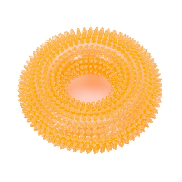Pet Chewable Voice Toy New Dog TPR Molar Cleaning Toothbrush Ball