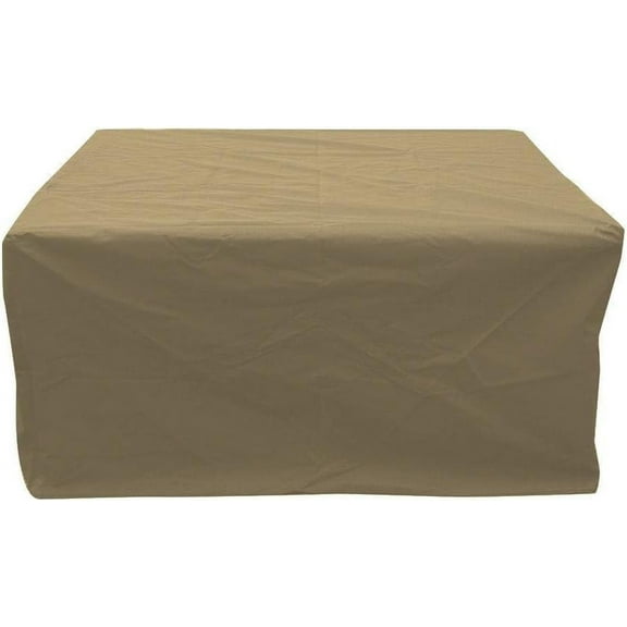 Outdoor Greatroom Company 52" x 33" Protective Fire Pit Cover in Tan
