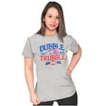 thumbnail image 4 of Original Dubble Trouble Bubble Gum Women's T Shirt Ladies Tee Brisco Brands S, 4 of 5