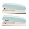 thumbnail image 2 of 2PCS Office Stapler Non Slip Bottom Ergonomic Design Sturdy Durable Desktop Stapler for Home School Office, 2 of 7