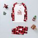 thumbnail image 2 of Pijamas Navideños Para La Familia Trajes A Juego Conjunto Cálido Impreso Ropa Para El Hogar Conjunto de Mamá de Dos Piezas Odeerbi ODB189891, 2 of 9