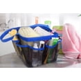 thumbnail image 5 of Techtongda 8 Pocket Shower Mesh Tote Portable Mesh Shower Bathroom Basket Bag Quick Dry Breathable Caddy Tote Blue, 5 of 8
