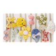 thumbnail image 2 of JYYYBF 10Pcs Baby Girl Headbands and Hair Bows, Stretchy Nylon Hairbands for Newborn, Infant, Toddlers, 2 of 5