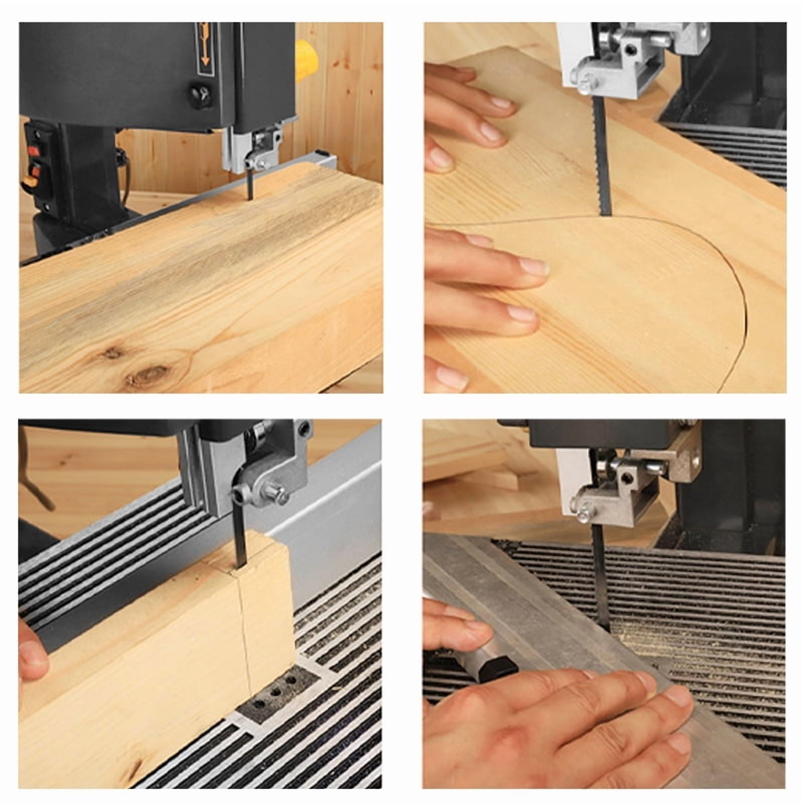 8 Inch 9 Inch Woodworking Band Sawing Machine Desktop Wire Saw Jigsaw Metal 85/89MM Cutting Rosary Tools 350/550W Table Saw ,Easy to Operate