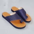thumbnail image 4 of Nuevos zapatos de mujer de talla grande de verano, pantuflas de cuero, sandalias huecas Wmkox8yii  hj789, 4 of 8