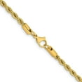 thumbnail image 4 of Chisel Stainless Steel Polished Yellow IP-plated 4.2mm Rope Chain - 18", 4 of 8