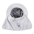 thumbnail image 6 of Awwp Unisex Sun Hat Wide Brim Fishing Adjustable Lightweight Hat Beach Bucket Hat for Outdoor Golf Hiking Gardening Light Ashy, 6 of 8