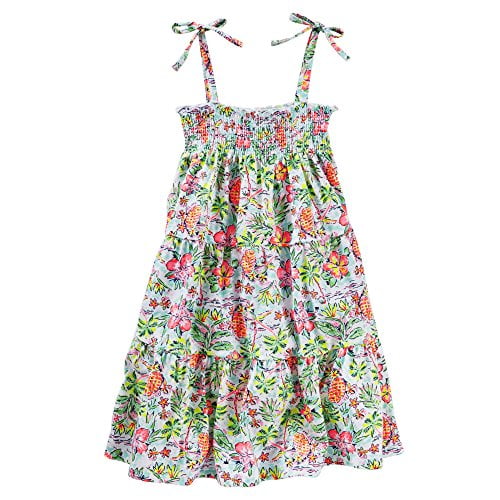 OshKosh B'gosh Robe à Plusieurs Niveaux de Grandes Filles, 10 Enfants, Multi