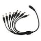 thumbnail image 4 of Cable Divisor De 8 Puertos CCTV Cámara De Seguridad DC 12V Cable Adaptador De Fuente De Alimentación SM SunniMix Adaptador divisor de corriente de 8 puertos, 4 of 7