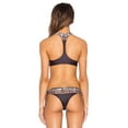 thumbnail image 3 of Mara Hoffman Racerback Bikini Top X-Small Brown Necklace, 3 of 3