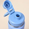 thumbnail image 5 of Stainless steel kettle spout cap Vacuum insulated double wide mouth kettle leak-proof keep cold or hot (750ml glacier white), 5 of 5