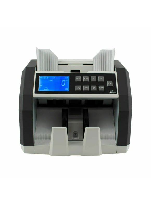 Front Load Bill Counter with 3Phase Counterfeit Detection
