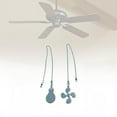 thumbnail image 1 of Adornos de cadena de ón de ventilador de techo de estilo Vintage con conector decorativo de bola de , cadena de extensión de ventilador , estilo D Fernando Cadena de tracción del ventilador de techo, 1 of 8