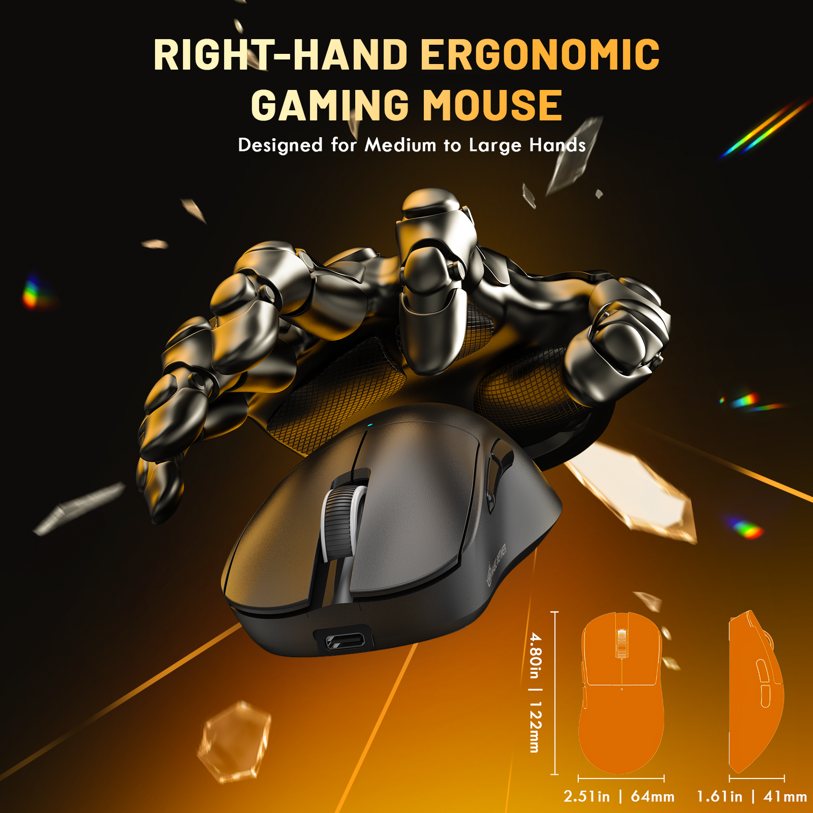 Magic-Refiner X2 Wireless Gaming Mouse photo 5