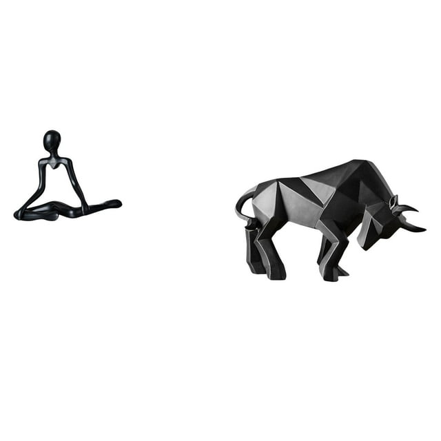 Estatua De Toro Pensador Abstracto Creativo, Figura Decorativa, Escultura Moderna única, Adorno Para Entrada, Dormitorio, Mesa, Escritorio, Estante, Regalo De Inauguración De La Casa