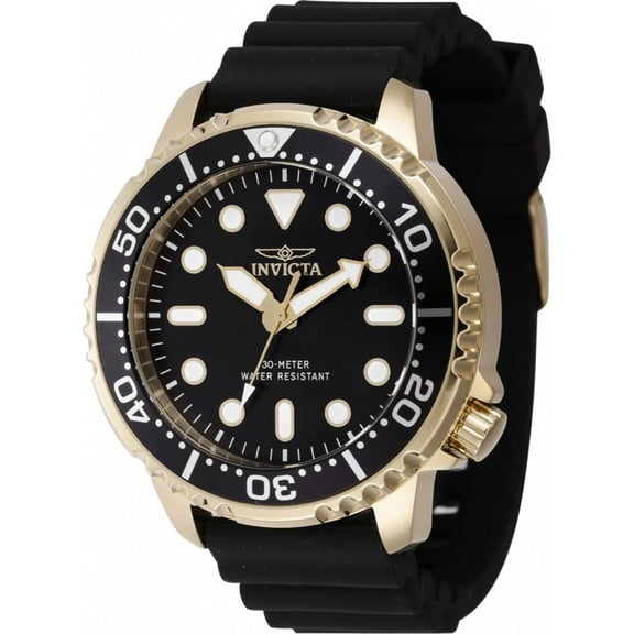 Invicta Pro Diver Quartz Black Dial Men's Watch 47226