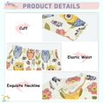 thumbnail image 4 of Dailycode Cotton Pajama Set Snug Fit Long Sleeve Top and Pants for 18M-8Y Owls Flower Plant, 4 of 7
