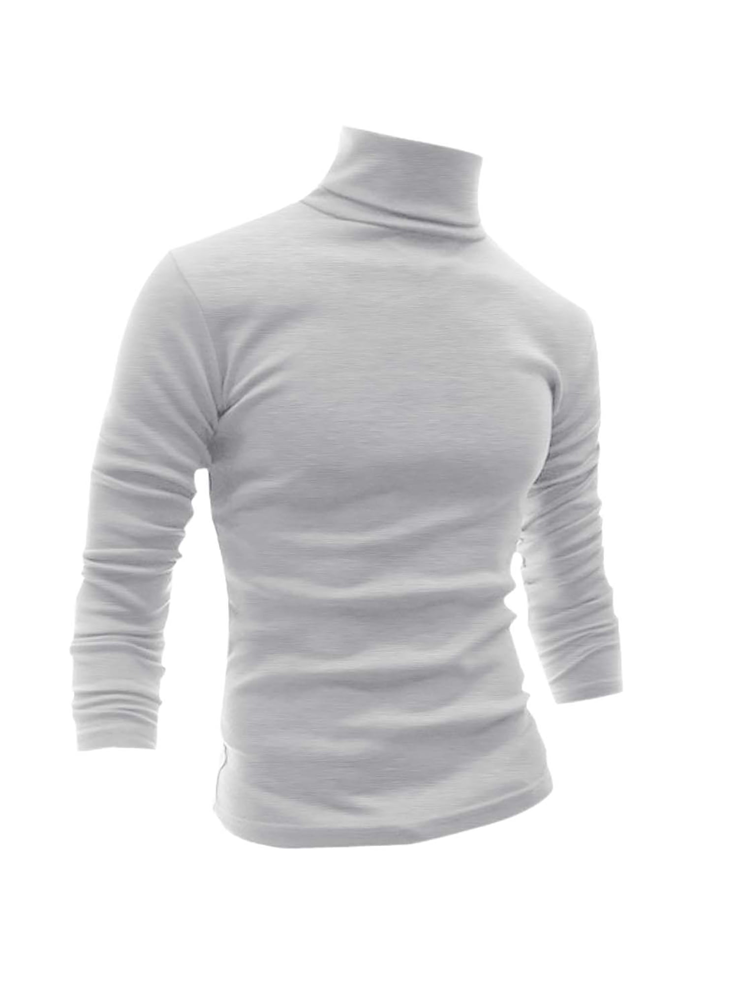 white polo neck mens