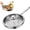 With Lid, variant on Titanium Frying Pan for Cooking, Titanium Hammered Non Stick Pans(With Lid,10in)