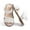 White, variant on XASZHN Girls Sandals for Toddlers Soft Sole Glitter PU with Flower Weaving Design Casual Summer Shoes for Baby to Ages 1 6 Years Toddler Sandals for Outdoor Play White 30