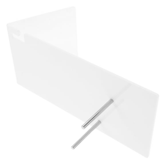 MEIBUTYUP Modern White Hair Dryer Holder Storage Rack for Commercial and Home Use, 1 Piece Organizer Stand