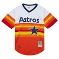 thumbnail image 2 of Men's Mitchell & Ness Craig Biggio White Houston Astros 2004 Cooperstown Collection Authentic Throwback Jersey, 2 of 5