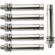 thumbnail image 1 of ER 6 Piezas M10*60 Pernos de Tornillo de Expansión Acero Inoxidable M10 - Tuerca Hexagonal Externa Perno de Anclaje de Expansión Anclajes de Fijación de Alta Resistencia Rojo Verde, 1 of 5