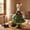 Green, variant on SUORE Christmas Goose Clothes, 23 Inch Goose Outfits for Cement and Plastic Goose, Porch Goose Costume for Outdoor Patio Yard Lawn Statue Xmas Santa Holiday Decor, Outdoor Christmas Decorations
