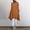 Khaki, variant on Women's Middle Women's Dress Solid Color Trumpet Sleeve Pocket Long Sleeve Round Neck Loose Temperament Prayer Clothes Maxi Dresses for Women Long Sleeve Tuxedo Buttons Satin Long Sleeve Party Dress