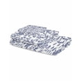 thumbnail image 2 of Blue Flower Towel Set of 3, Soft Microfiber Bath Towels, Hand Towel, Washcloths, Spring Leaf Vintage Farmhouse Boho Plant Quick-Dry Absorbent Towels for Bathroom Kitchen Hotel Beach Gym Spa, 2 of 7