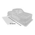 thumbnail image 3 of Carcasa de Carrocería de Coche RC 1/10, Carcasa de Carrocería Terminada con Pegatina, Cuerpo Transparente, Distancia entre Ejes de 313mm para SCX10 90, 3 of 5