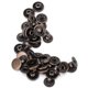 thumbnail image 1 of 50 set Pure Brass Snap Buttons Round Button Cloth Luggage Decoration Tool(12.5mm Bronze), 1 of 3