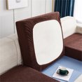 thumbnail image 3 of Elastic Sofa Seat Cover | Tight-Fits Cushion Protector | Stretchable & Anti-Slip | Stain-Resistant & Fade-Proof | 1-Piece Cover for 50-63cm (Width) 45-65cm (Length) 50-53cm (Height) 5-20cm Sofas, 3 of 4