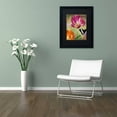 thumbnail image 3 of Trademark Fine Art "Aubergine Peony" Canvas Art by Color Bakery Black Matte, Black Frame, 3 of 4
