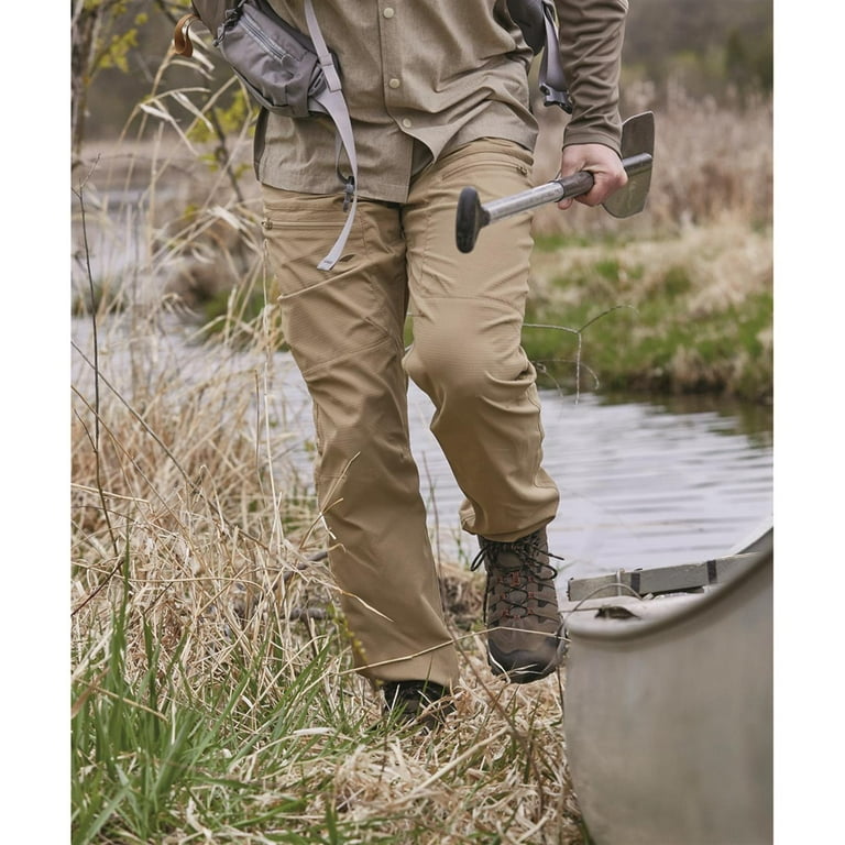 Guide Gear Waterproof Pants Mens, Hiking, Fishing, Camping Pursuit  Performance Pants