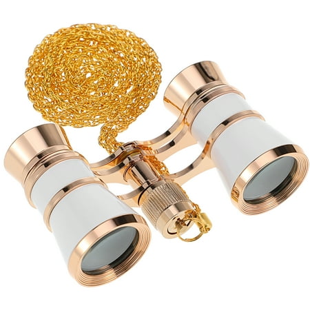 UEETEK Compact Binoculars Vintage Theater Glasses Cotton 1 Set 3.93X2.16X1.18in